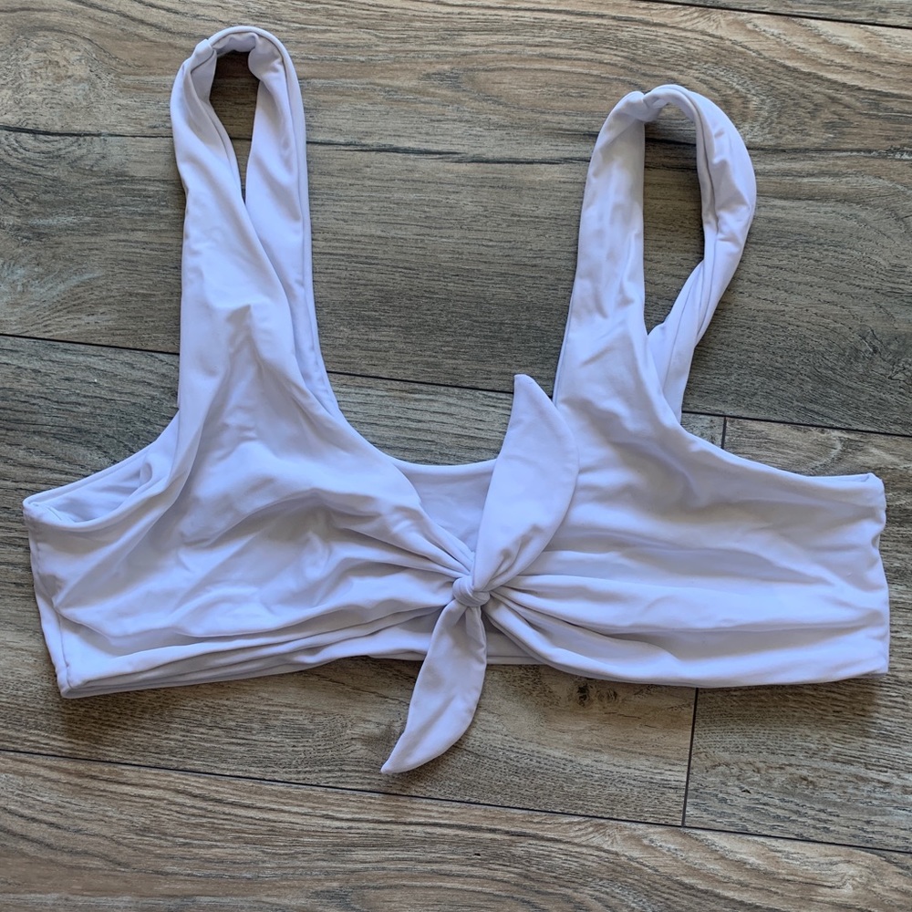 Tie Front Bikini Top